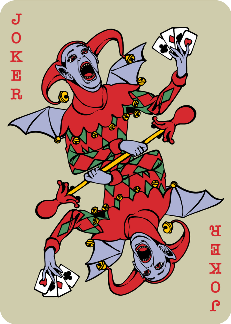 Joker Card - Sticker