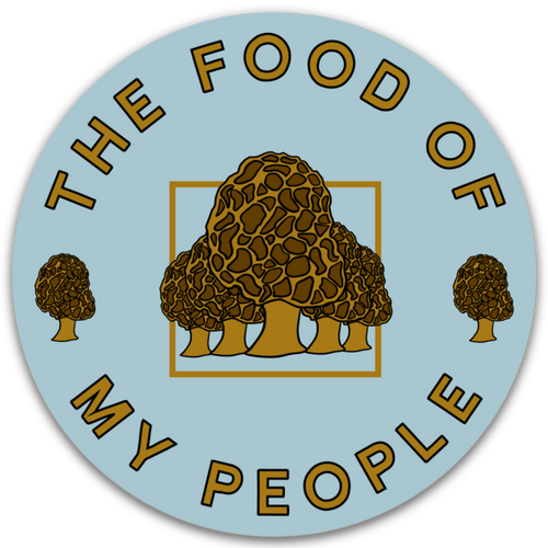 Food of My People - Morel - Magnet