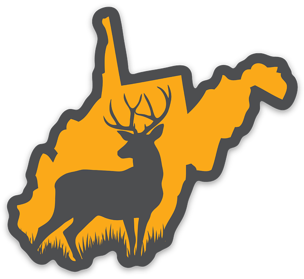 WV Deer Keychain