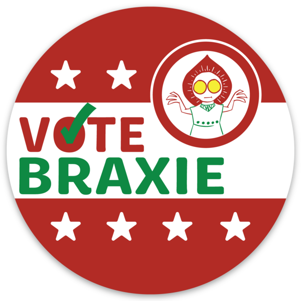 Vote for Baxie Sticker