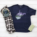 Midnight Stars Speckled Tee - Loving West Virginia (LovingWV)