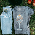 Babcock Wine Glass - Women's Fit Shirt