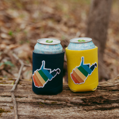WV Pride Patch Can Cooler