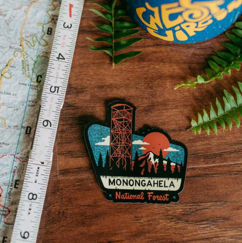 Monongahela Fire Tower -  Magnet