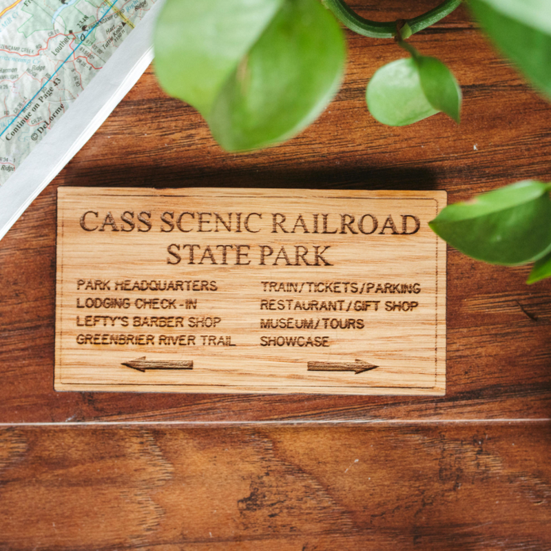 Cass Scenic Railroad - State Park Magnet