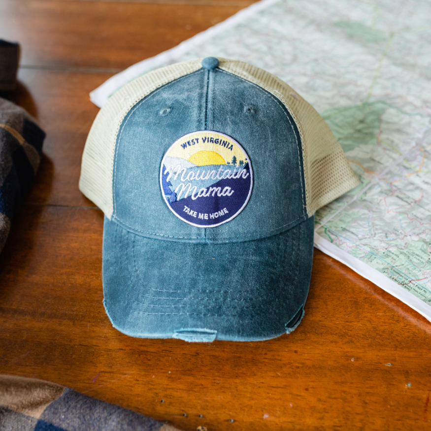 Take Me Home Mountain Mama Patch Hat – Loving West Virginia