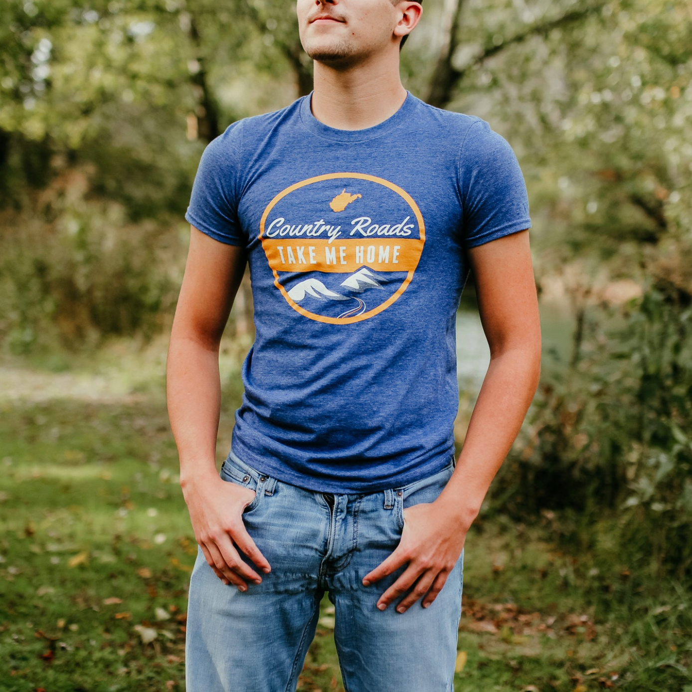 Country roads take hot sale me home shirt