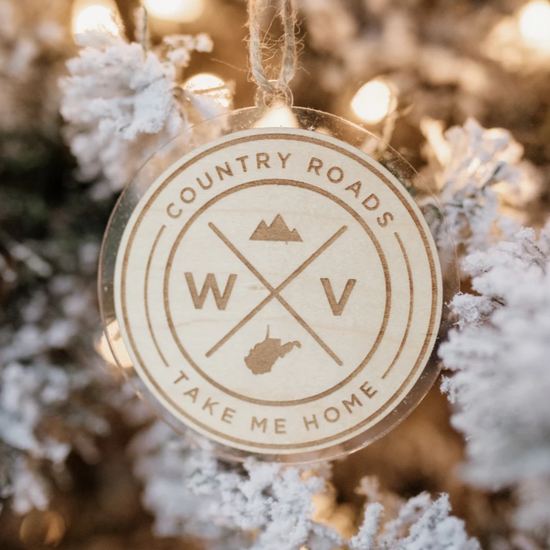 WV Seal Ornament - Loving West Virginia (LovingWV)