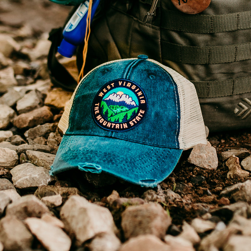 Seneca Rocks Patch Seneca Rocks Patch Hat – Loving West Virginia