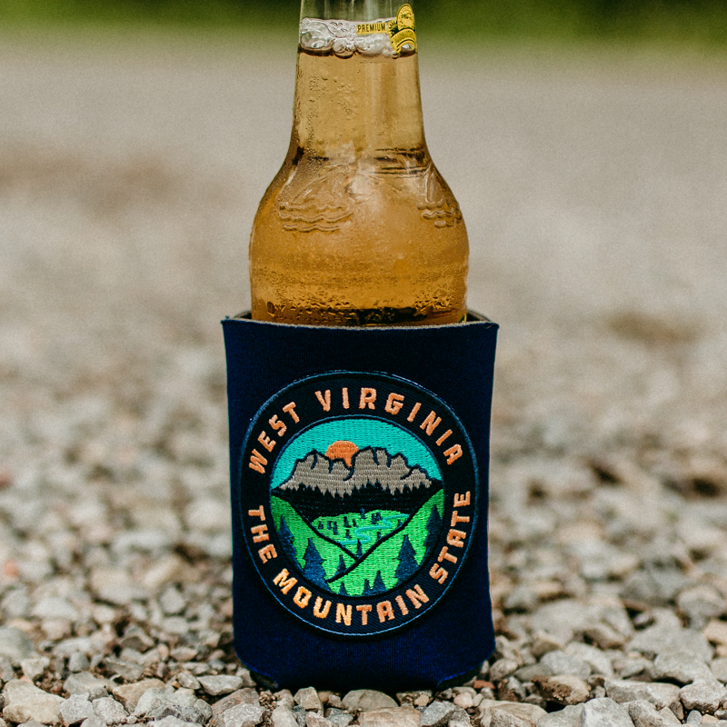 Seneca Rocks Patch Seneca Rocks Patch Can Cooler – Loving West Virginia