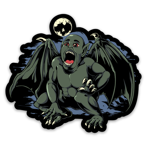 Batboy Monster - Sticker