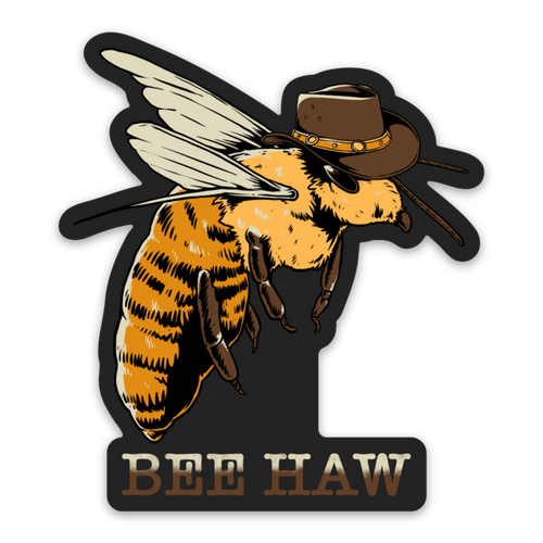 Bee Haw - Sticker