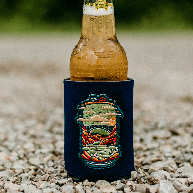 New River Gorge Beer Embroidered Can Cooler – Loving West Virginia