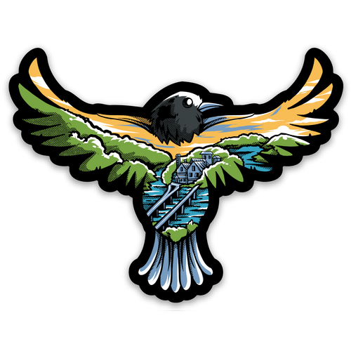 Harpers Ferry Bird - Sticker