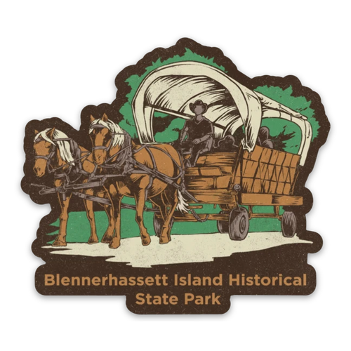 Blennerhassett Island - Sticker