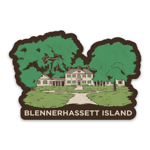 Blennerhassett Island House - Sticker