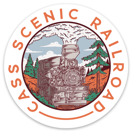 Cass Railroad - Sticker