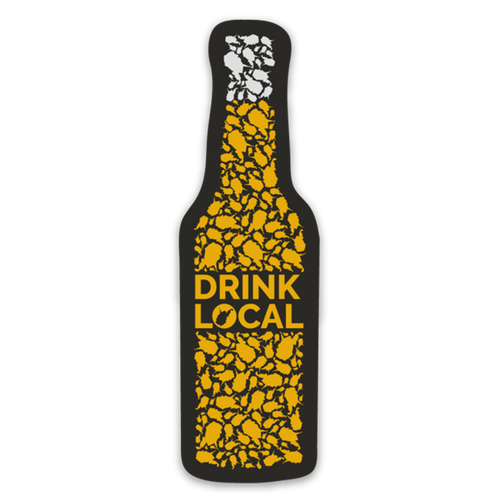 Drink Local - Bottle - Magnet - Loving West Virginia (LovingWV)