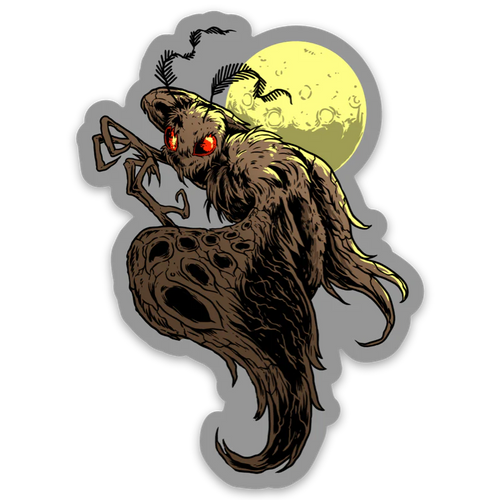 Mothman Monster - Sticker