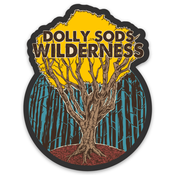 The Dolly Sods Tree - Sticker